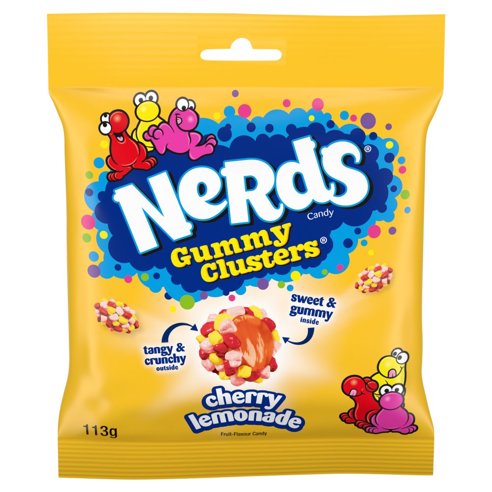 Nerds Gummy Clusters Cherry Lemonade Fruit113g
