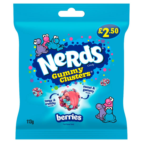Nerds Berries Gummy Clusters 113g