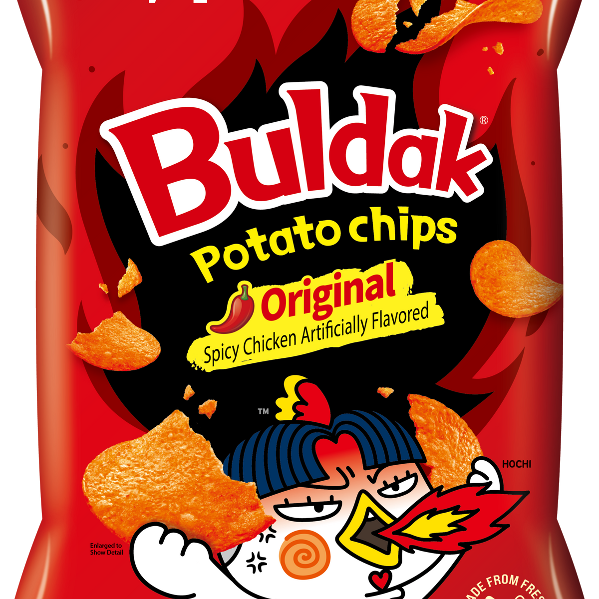 Buldak Original Potato Chips
