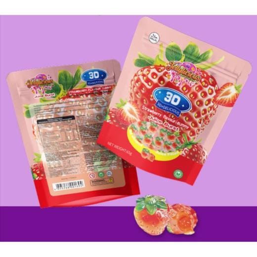 3D Strawbery Flavour