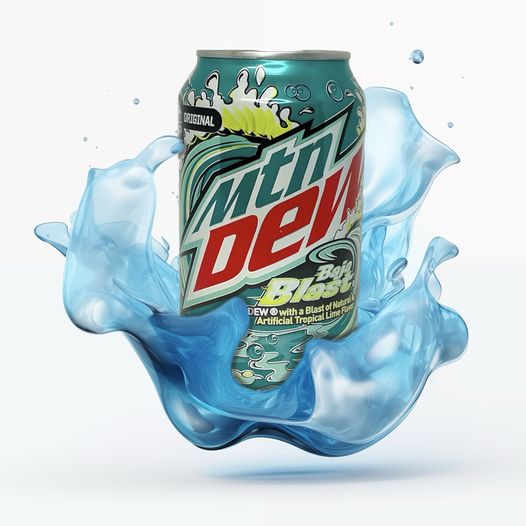 Mountain Dew Baja Blast 355ml