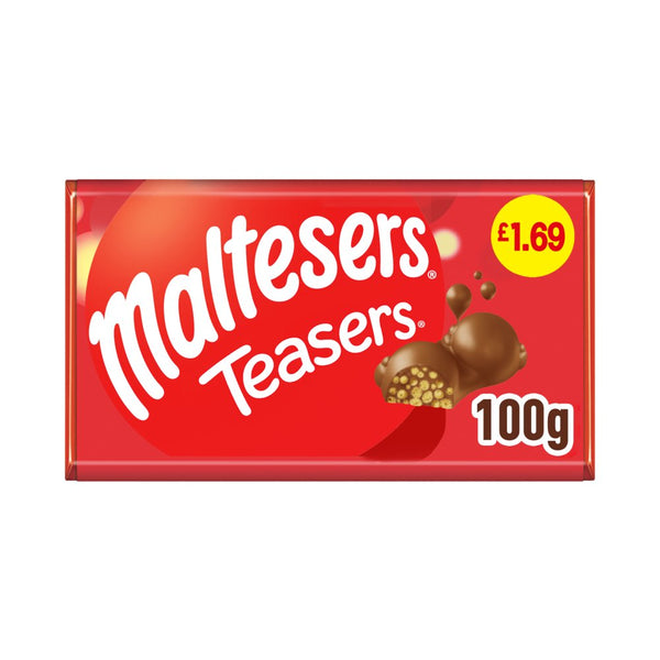 Maltesers Teasers Milk Chocolate & Honeycomb Block Bar £1.69 PMP 100g