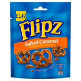 Flipz Salted Caramel Flavour Coated Pretzel PM£1.65 80g