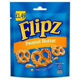 Flipz Peanut Butter Flavour Coated Pretzel Snacks £1.49 PMP 80g