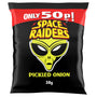 Space Raiders Pickled Onion Crisps 30g PM50p