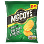 McCoy's Cheddar & Onion Crisps 65g, £1.35 PMP
