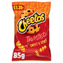 Cheetos Twisted Snacks Sweet & Spicy Corn Puffs 85g PMP RRP £1.35