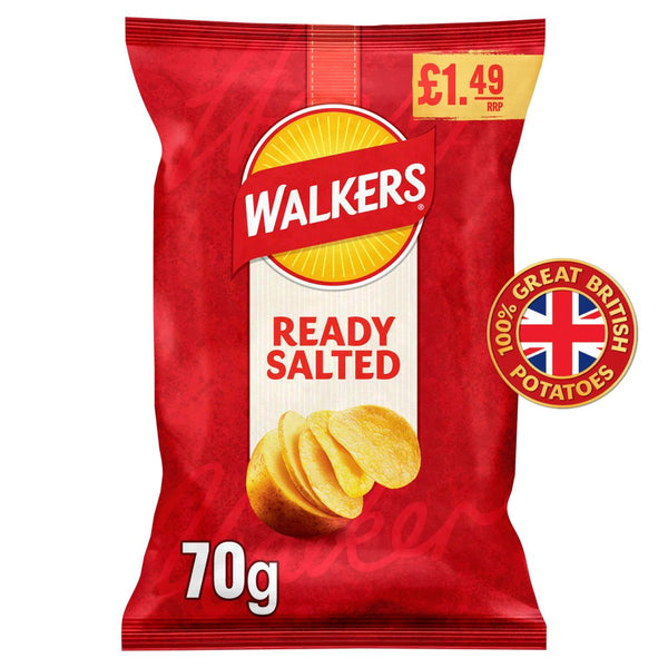 Walkers Ready Salted 70g PM£1.49