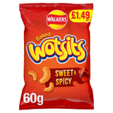Walkers Wotsits Sweet & Spicy Crisps 60g PM£1.49