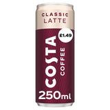 Costa Coffee Classic Latte Iced Coffee 250ml PMP £1.49