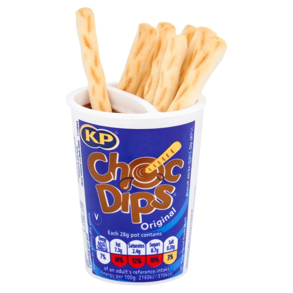 KP Choc Dips Original 28g