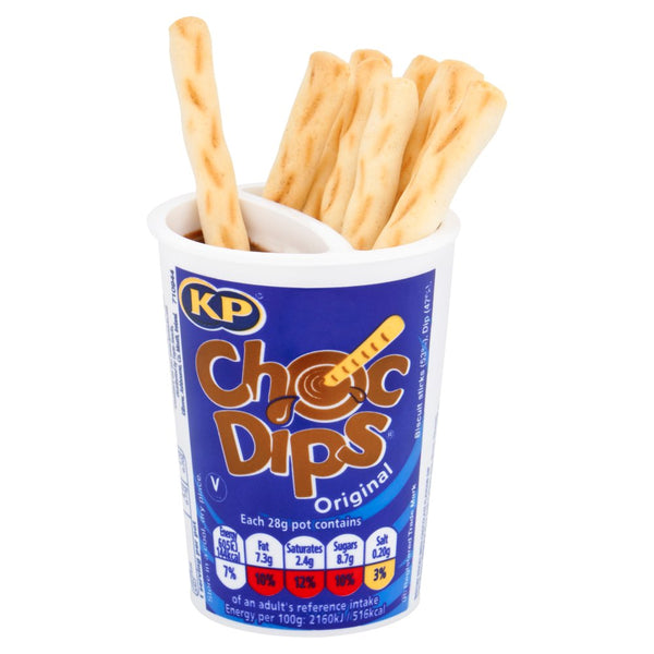 KP Choc Dips Original 28g