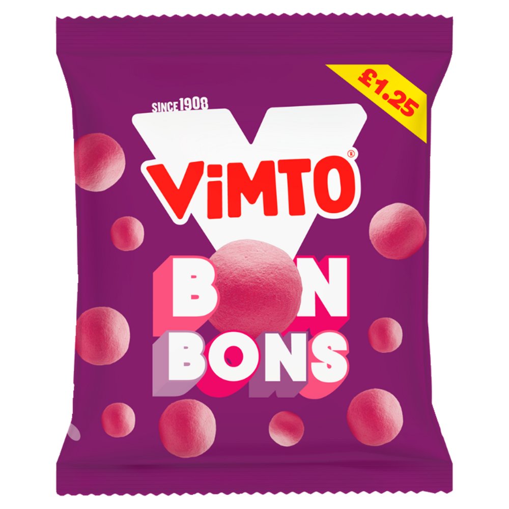 Vimto Bon Bons Bags 120g PM£1.25