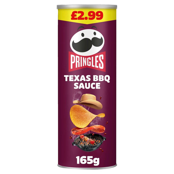 Pringles Texas BBQ Sharing Crisps 165g PMP £2.99