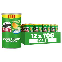 PRINGLES SOUR CREAM 70G