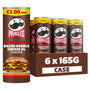 Pringles Burger King Bacon Double Cheese XL Sharing Crisps 6 x 165g PMP £2