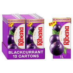 Ribena Blackcurrant Juice 1L