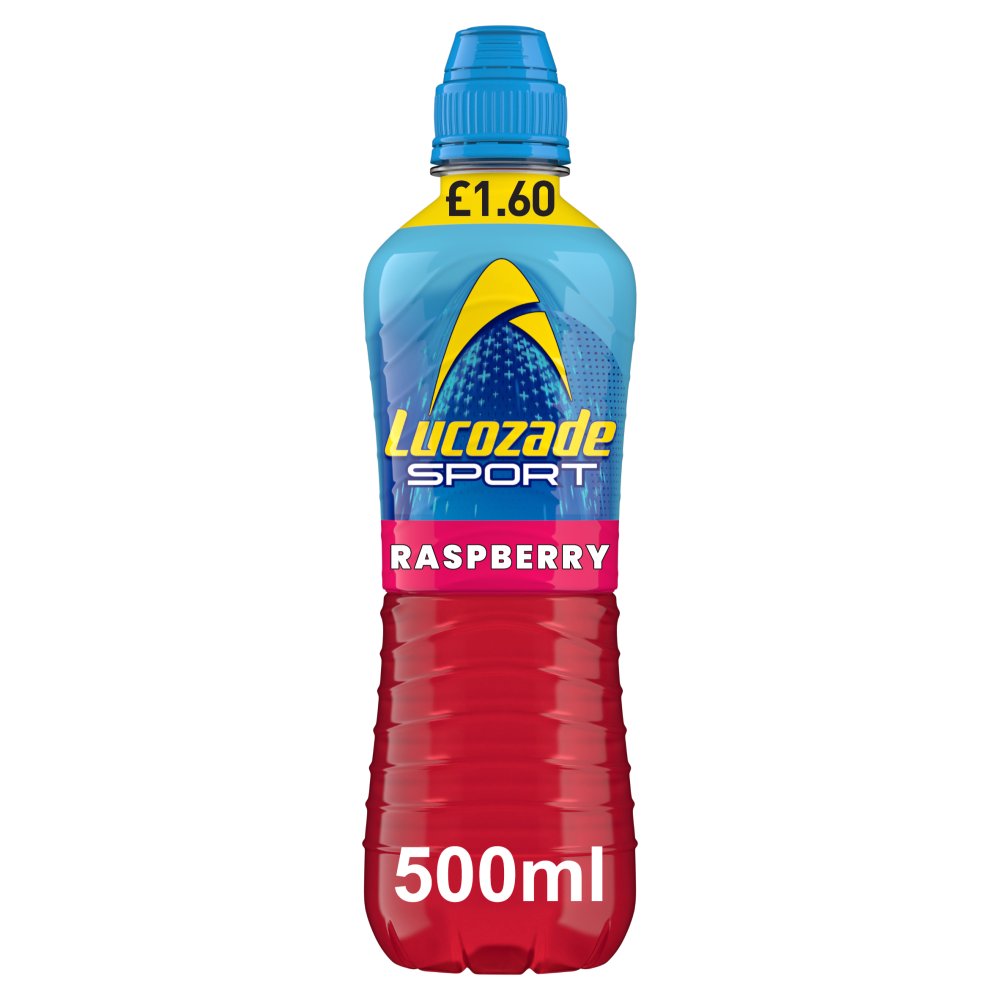 Lucozade S/C Raspberry 500ml PM£1.60
