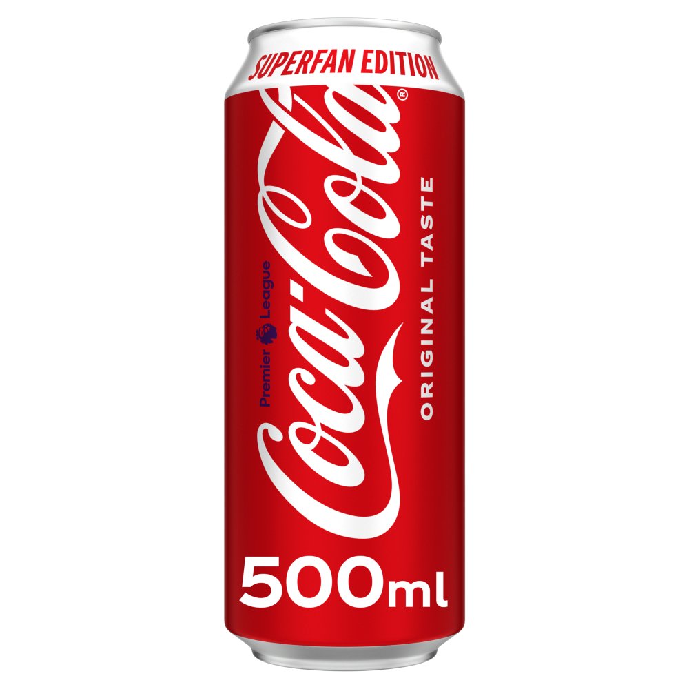 Coca-Cola Original Taste 500ml Superfan Can