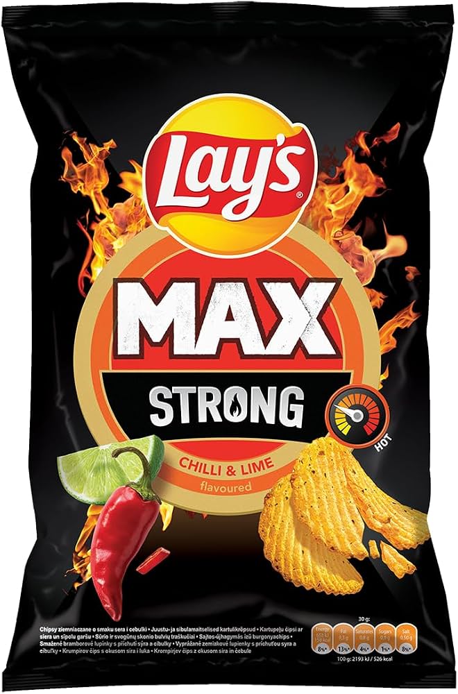 Lays Max Strong Chilli & Lime 120g
