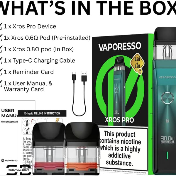 Vaporesso Xros Pro 1200mAh Pod Vape Kit