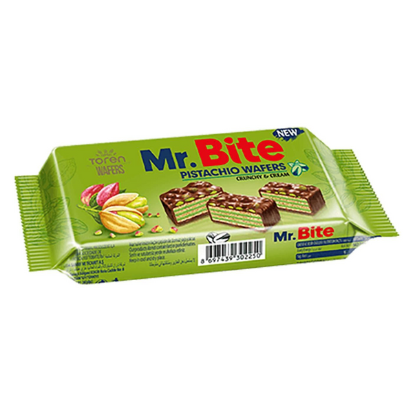 MR Bite Pistachio Waffel