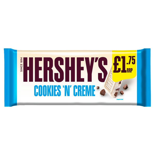 Hershey's Cookies 'N' Creme Bar £1.75 PMP 90g