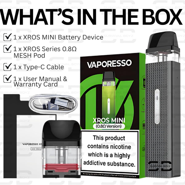Vaporesso XROS Mini 1000mAh Pod Vape Kit