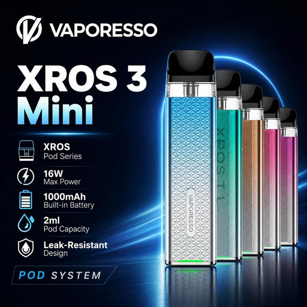Vaporesso XROS 3 Mini 1000mAh Pod Vape Kit