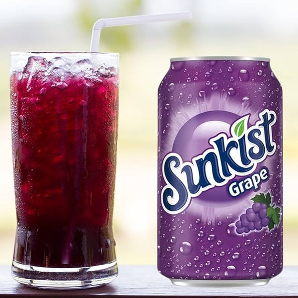 Sunkist Grape Soda (355ml)