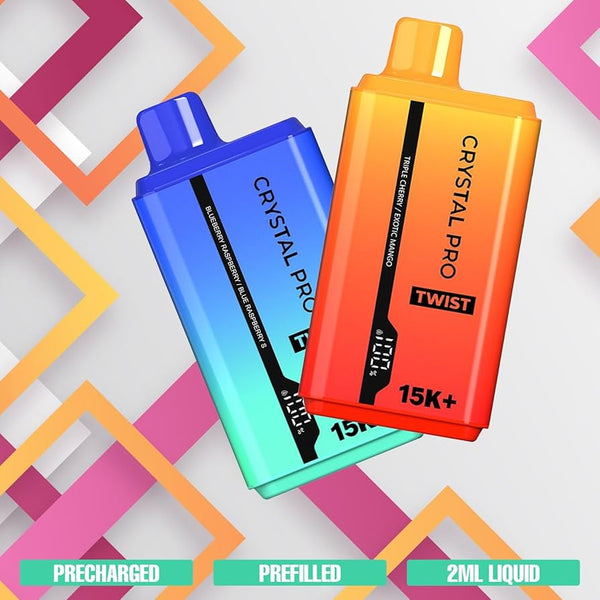 Crystal Pro Twist 15000 Disposable Vape - 20mg