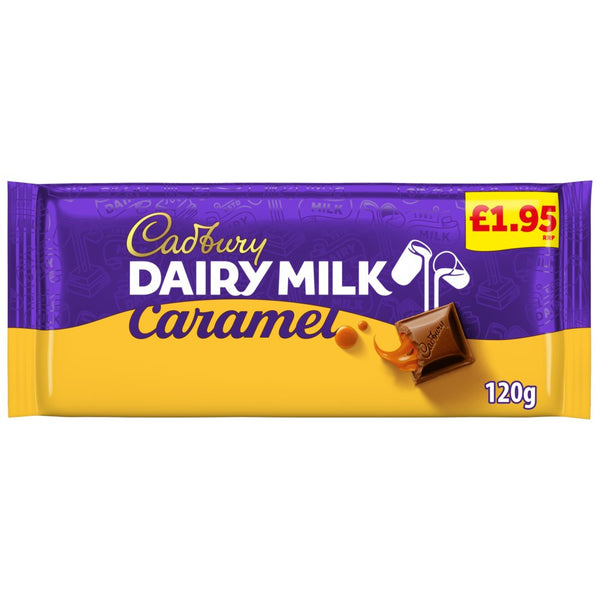 Cadbury Dairy Milk Caramel Chocolate Bar PMP 195P 120g