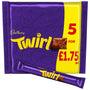 Cadbury Twirl Chocolate Bar 5PK 107.5g