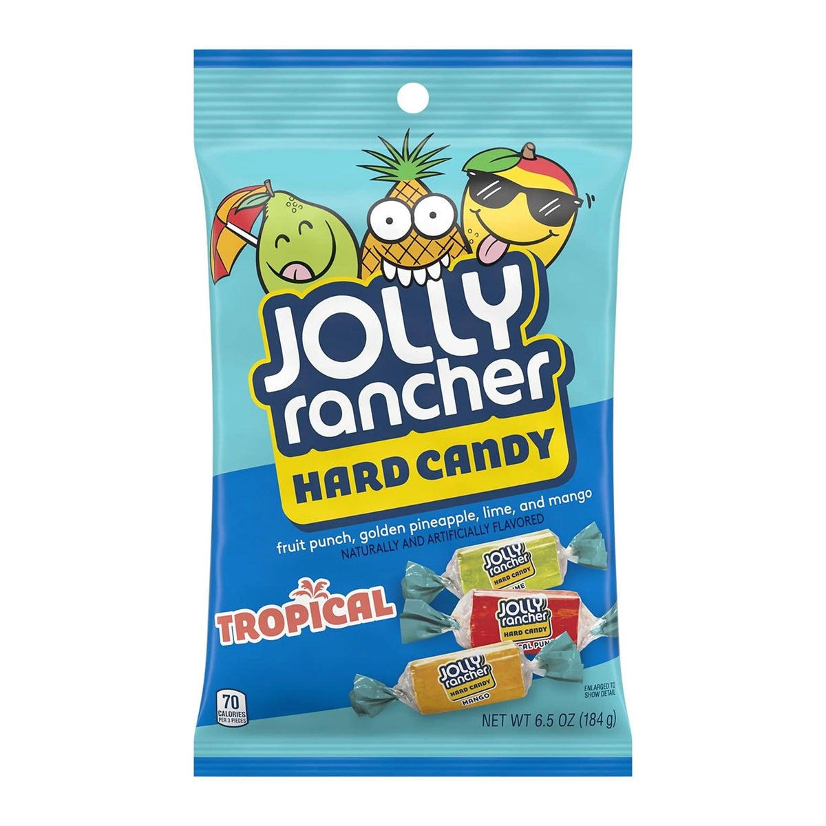 Jolly Rancher Hard Candy Tropical Assorted (184g)