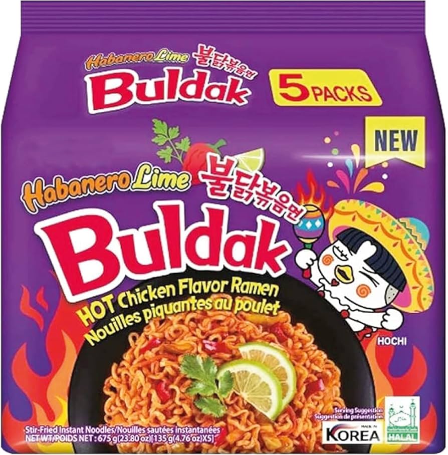 Buldak Habanero Lime Ramen