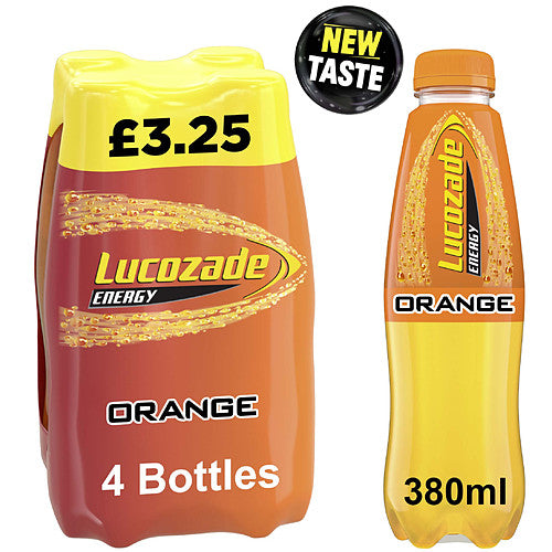 Lucozade Orange Original 4PK PM£3.25
