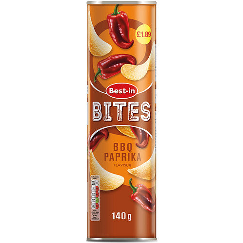 Best In Bites BBQ Paprika 140g PM £1.89