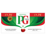 PG Tips 40 Original Tea Bags 116g