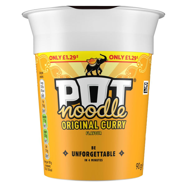 Pot Noodle Original Curry 90g PM£1.29