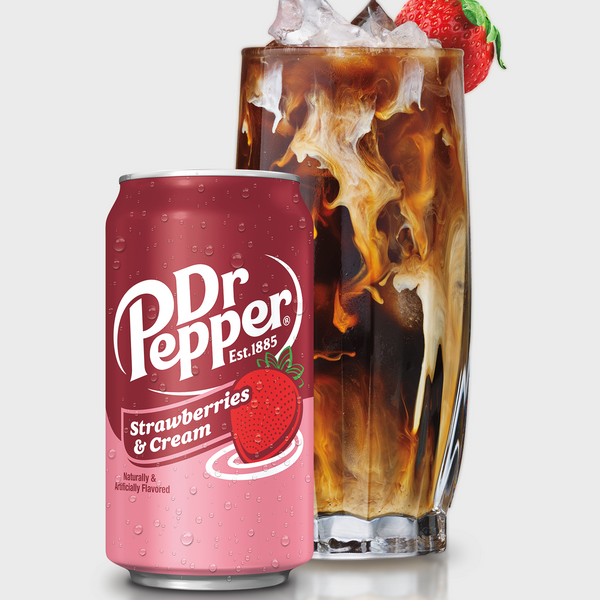Dr Pepper Strawberries & Cream 355ml