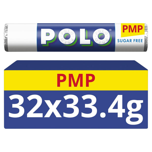 Polo Sugar Free Mints Tube 33.4g PMP 60p