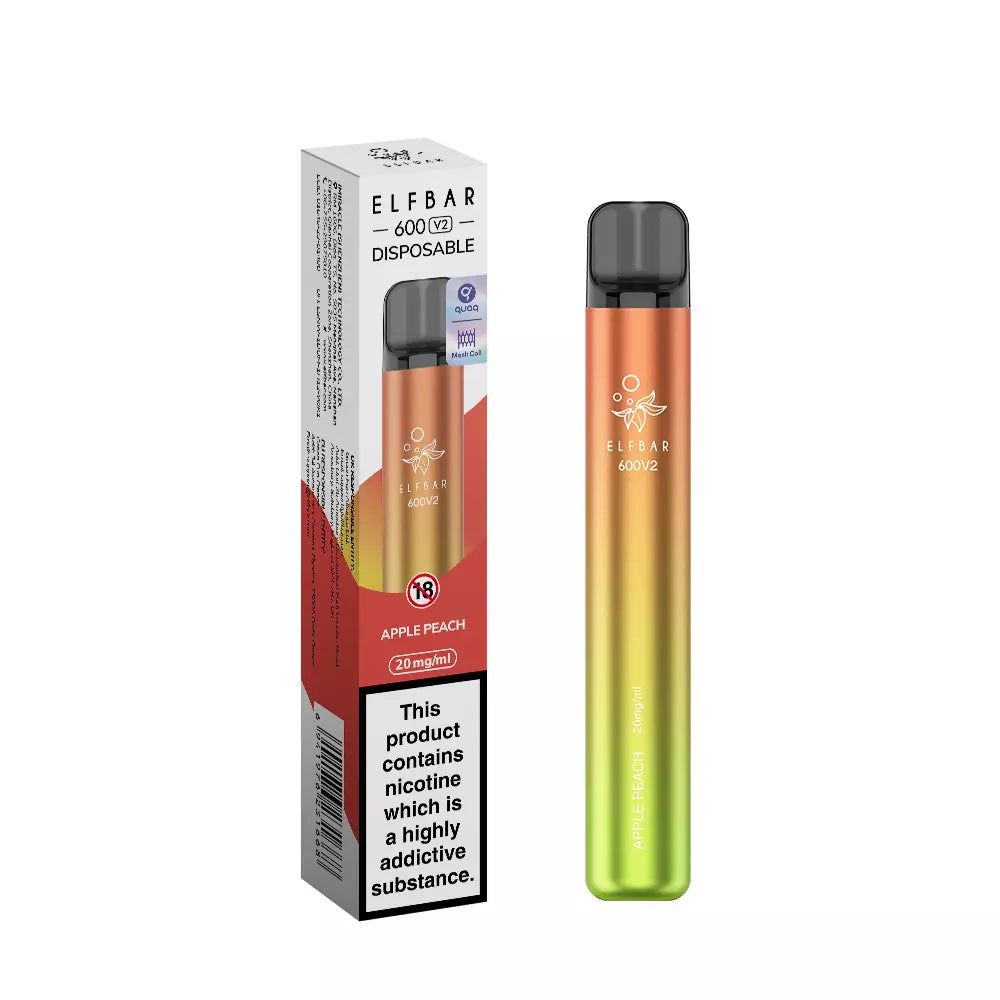 Elf Bar 600 Disposable Vape - 20mg