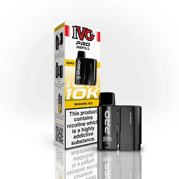 IVG PRO 12 Re-Fill Pods 10,000 Puffs