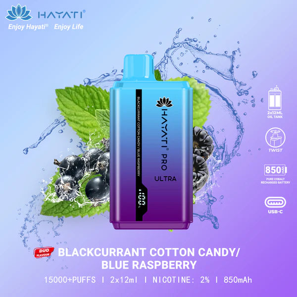 Hayati Pro ultra 15000 Disposable Vape - 20mg