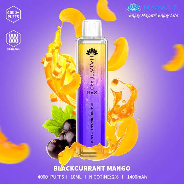 Hayati Pro Max 4000 Disposable Vape - 20mg
