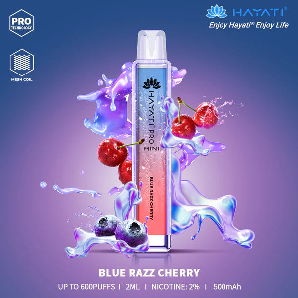 Hayati Pro Mini 600 Disposable Vape - 20mg