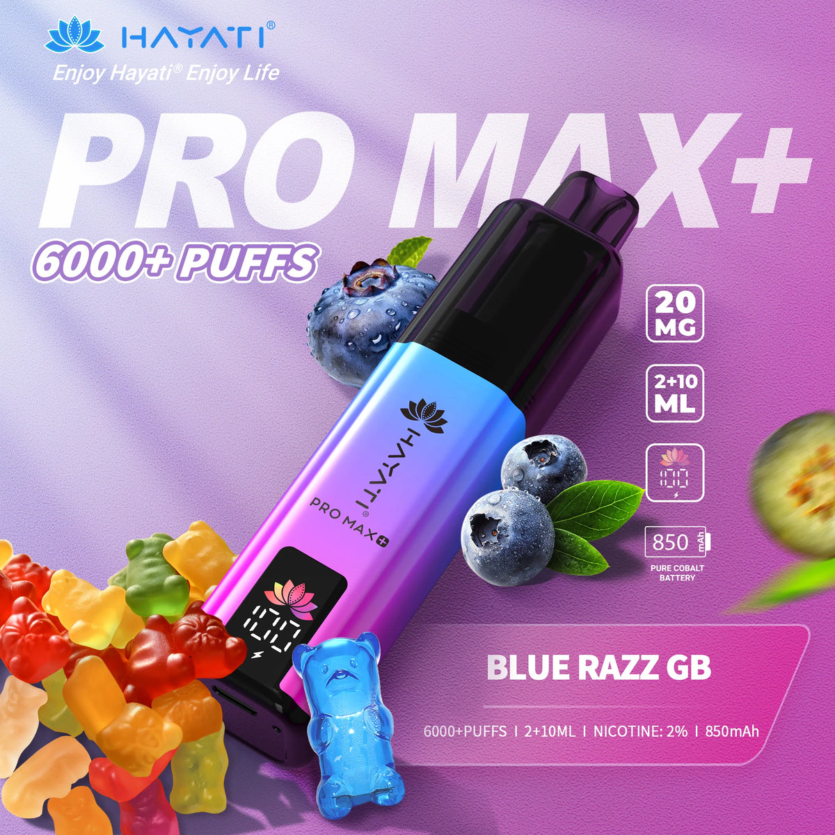 Hayati Pro Max Plus 6000 Vape Kit