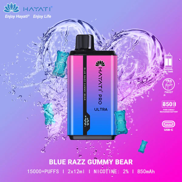 Hayati Pro ultra 15000 Disposable Vape - 20mg