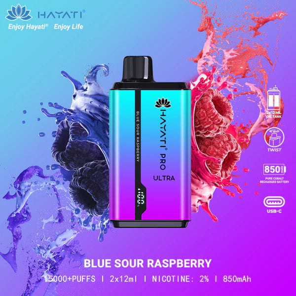 Hayati Pro ultra 15000 Disposable Vape - 20mg