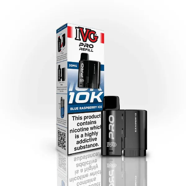 IVG PRO 12 Re-Fill Pods 10,000 Puffs